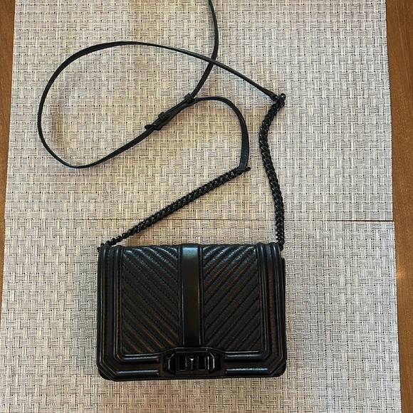 Rebecca Minkoff leather bag cross shoulder - Picture 1 of 14